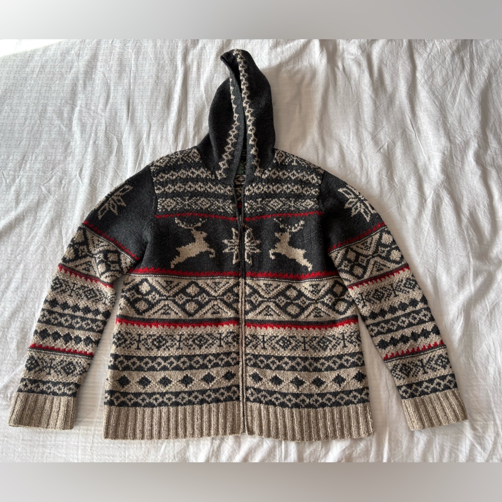 Ralph Lauren Hand-knit Fair Isle Cardigan - Picture 12 of 13